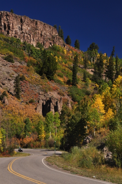 Along Highway 92 north toward Crawford